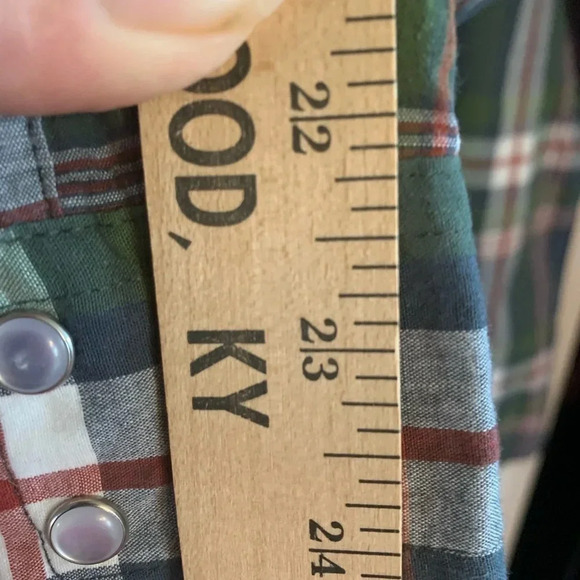 Women’s Wrangler retro pearl snap shirt size XL - Picture 9 of 10